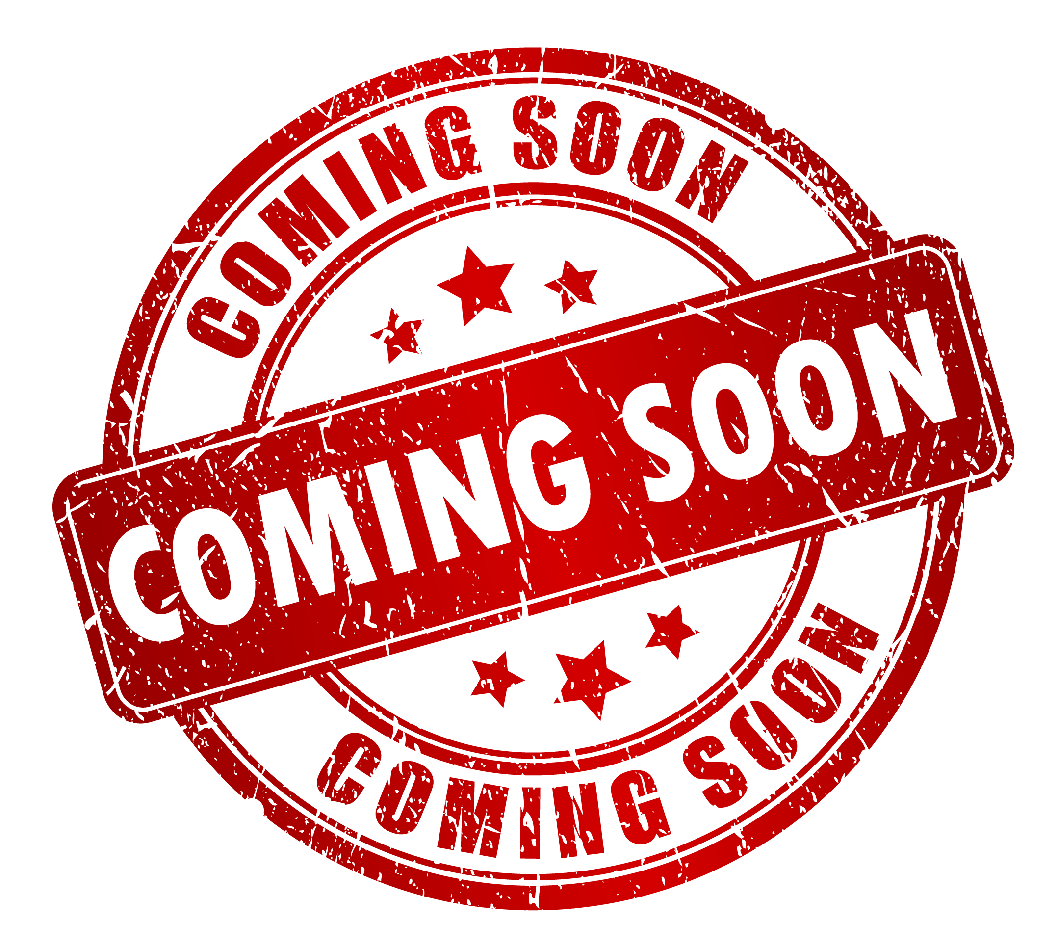 Coming Soon Stamp PNG Images Transparent