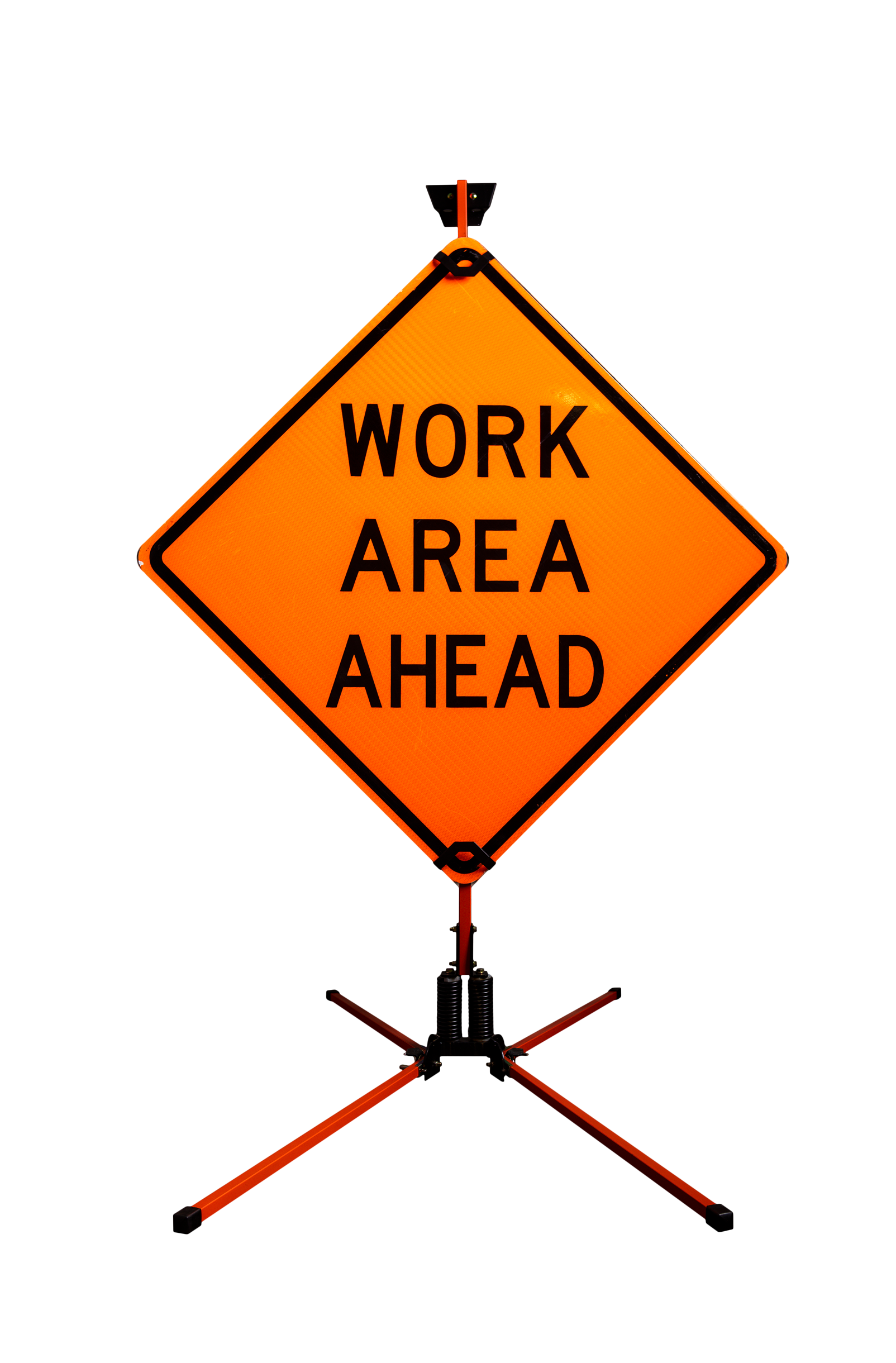 Work Area Ahead Construction Sign PNG Image Transparent pngteam.com