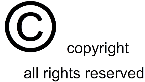 Copyright All Rights Reserved Symbol PNG
