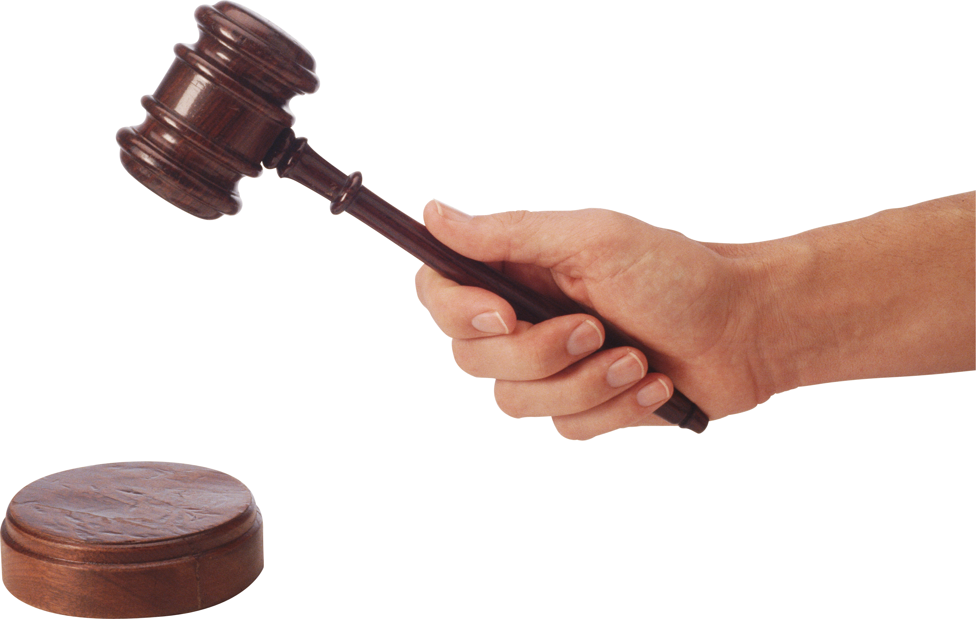 Court Hammer PNG Image in Transparent