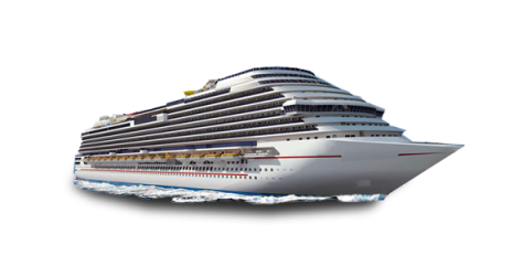 Cruise Ship PNG Image in Transparent