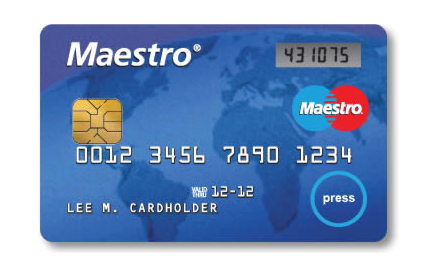 ATM Debit Card PNG Image in Transparent Maestro pngteam.com