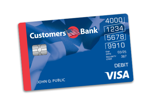 Customers Bank Debit Card PNG Photo pngteam.com