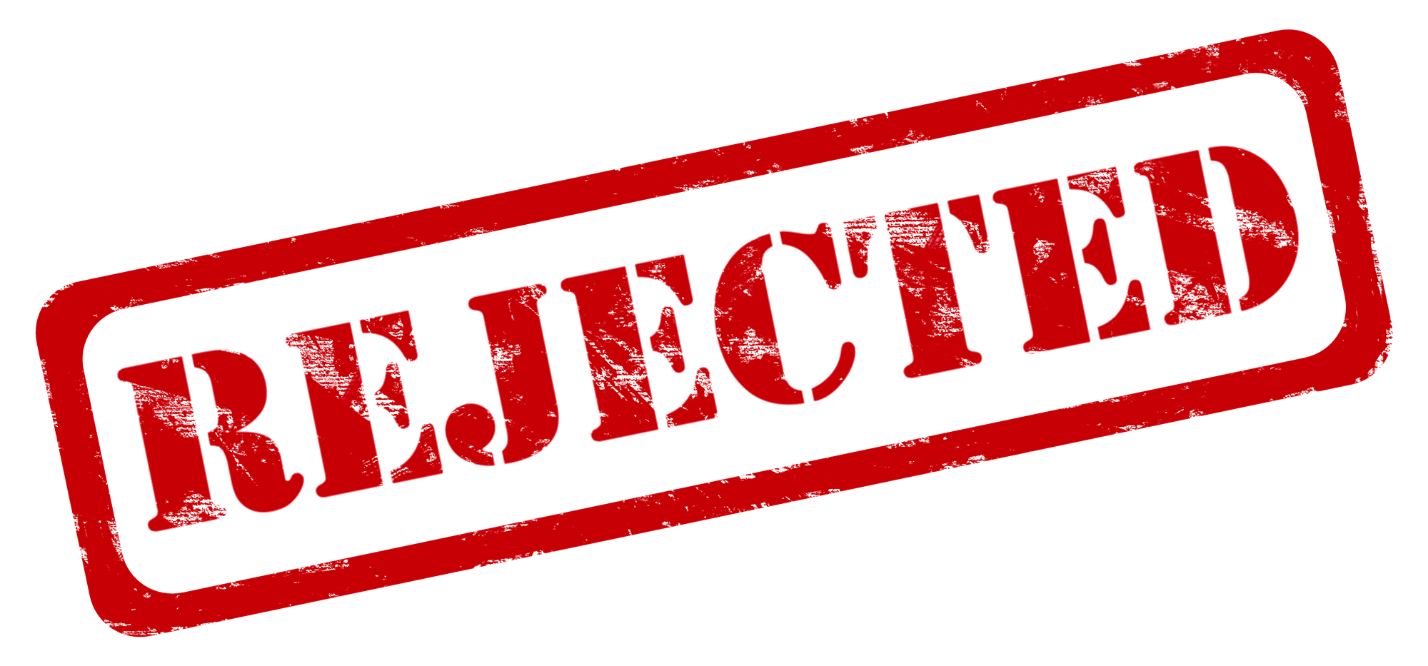 Rejected - Denied Stamp PNG HQ pngteam.com