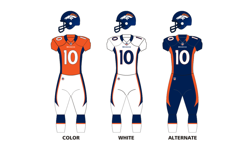Denver Broncos Uniforms PNG Transparent pngteam.com