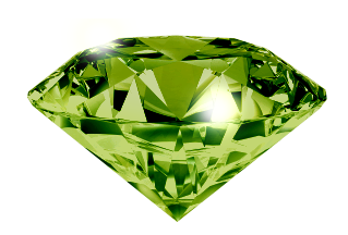 Green Diamond PNG High Definition Photo Image