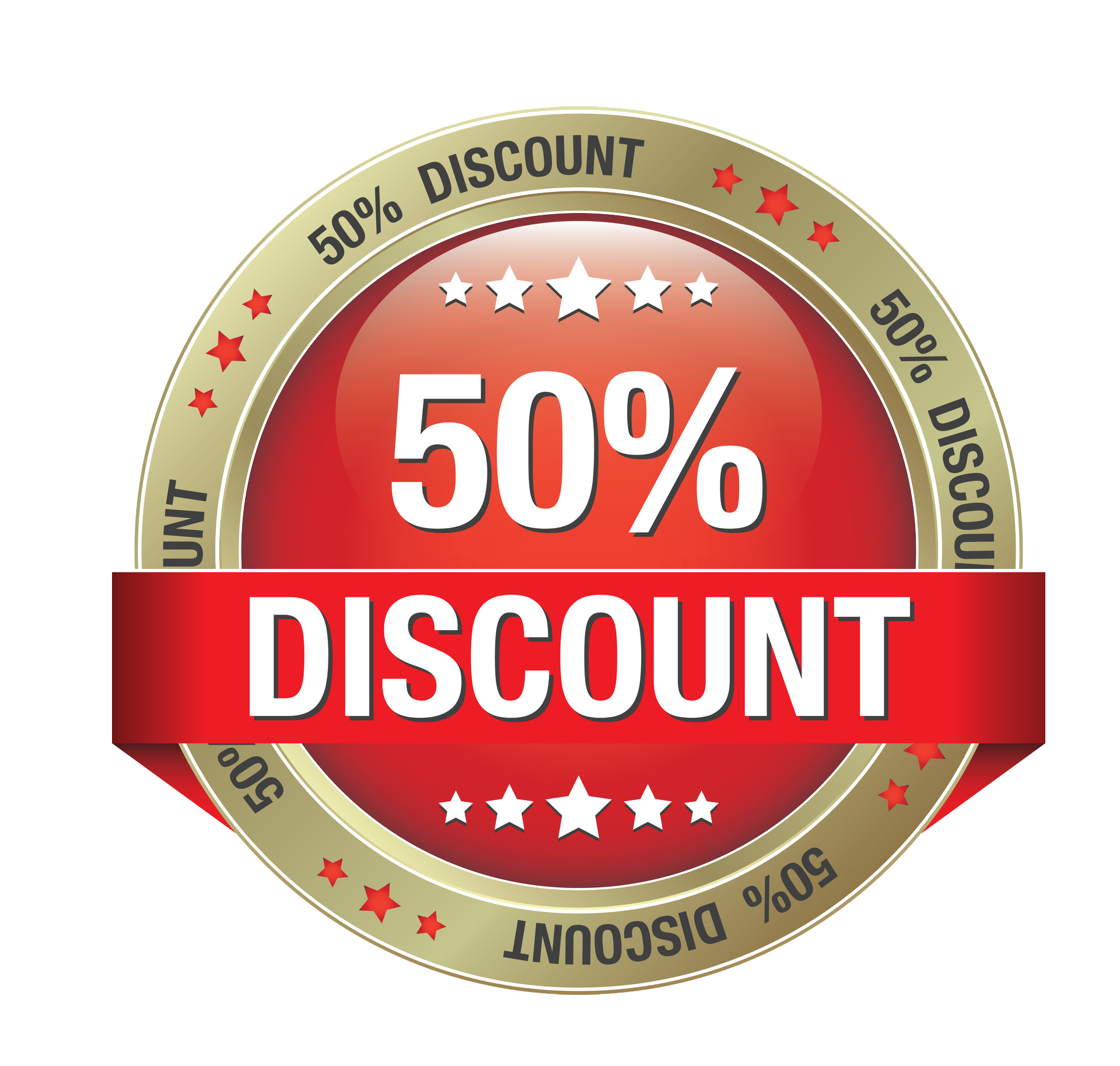 50% off Discount PNG HD File pngteam.com