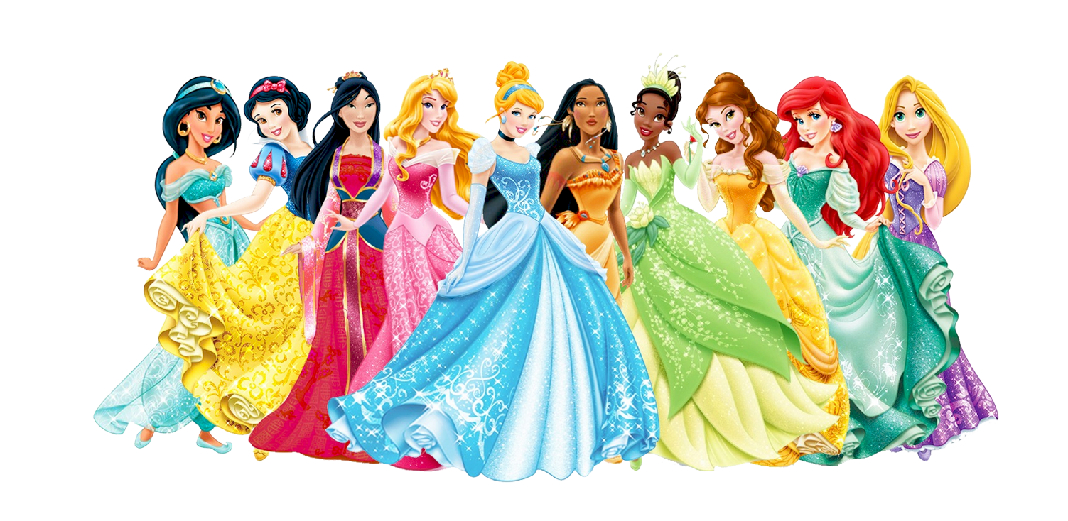 Ariel Cinderella Rapunzel Princess Aurora Fa Mulan PNG pngteam.com