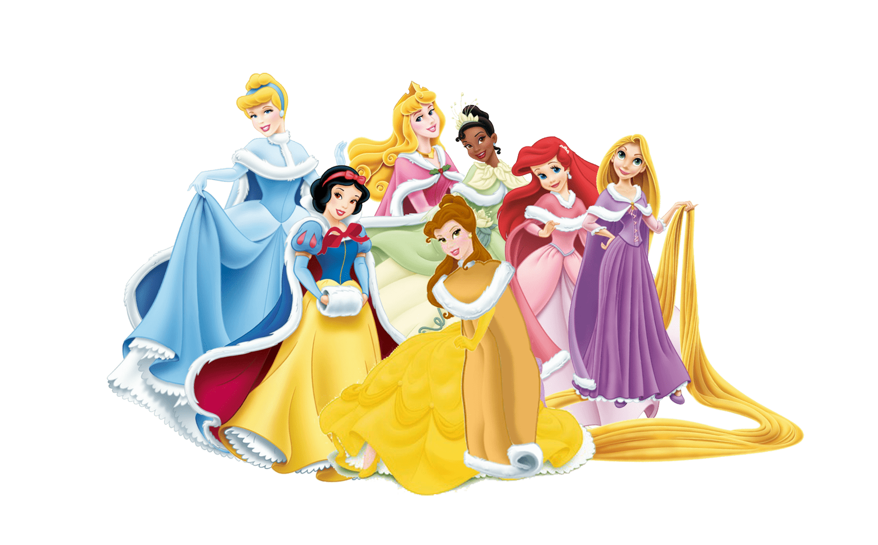 Group of Disney Princesses PNG File pngteam.com