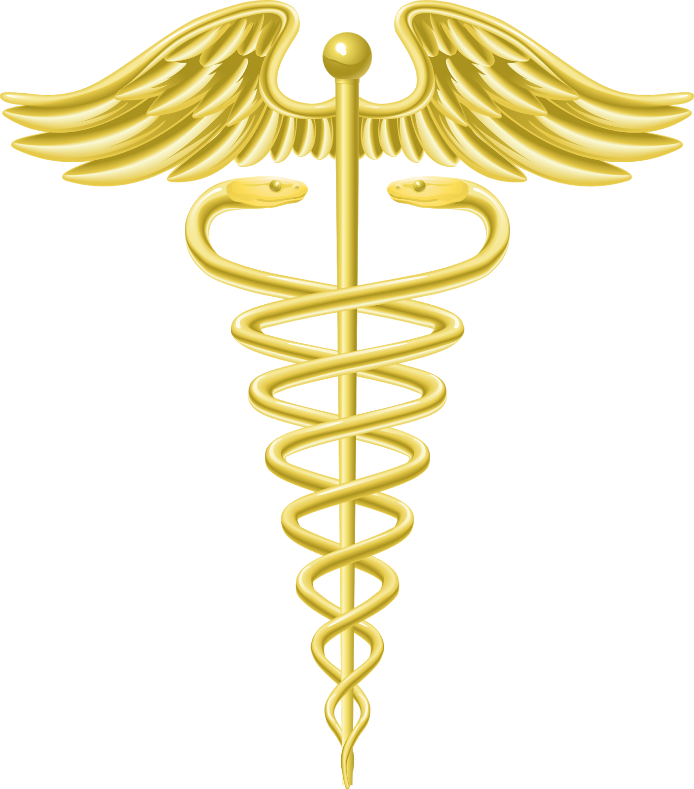 Doctor Symbol Caduceus PNG HD pngteam.com