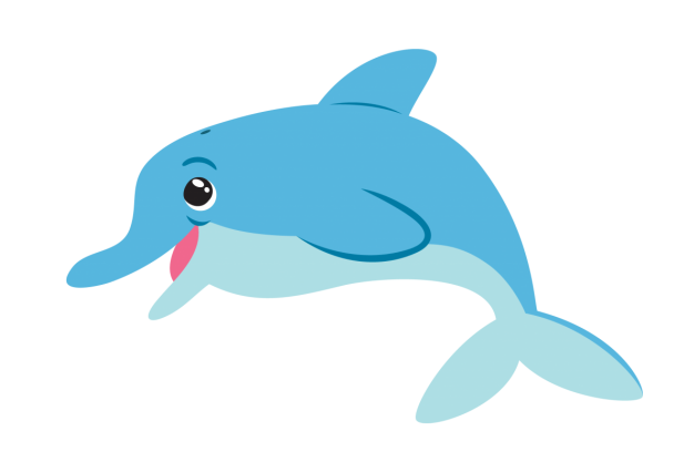 Dolphin Cartoon PNG - Dolphin Png