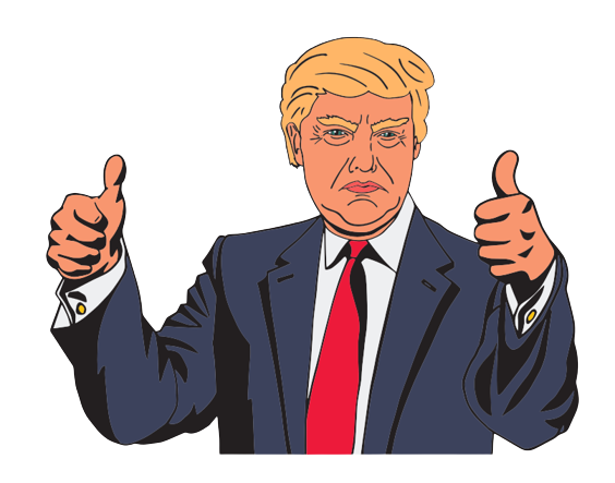 Donald Trump Clipart Cartoon PNG Images pngteam.com