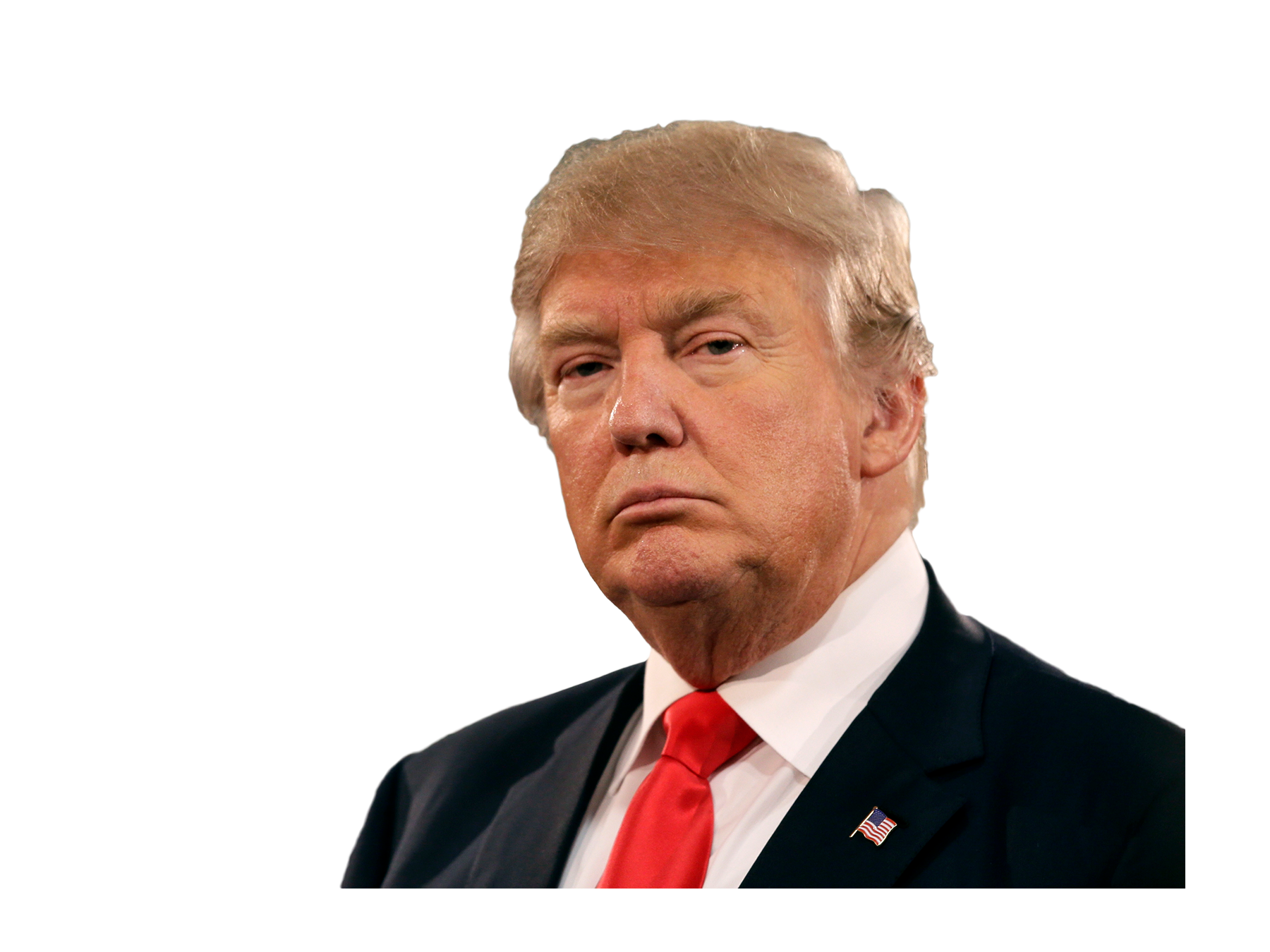 Donald Trump Face Cutout PNG Image pngteam.com