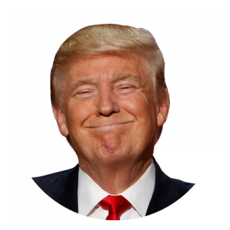 Donald Trump Icon PNG Transparent