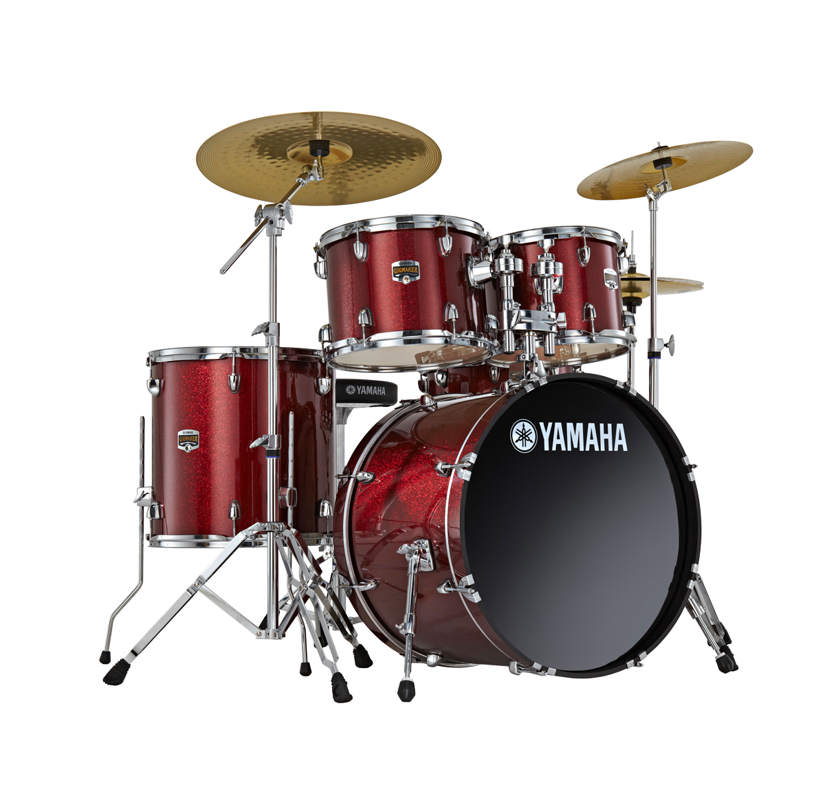 Drums Kit PNG HD Transparent Yamaha