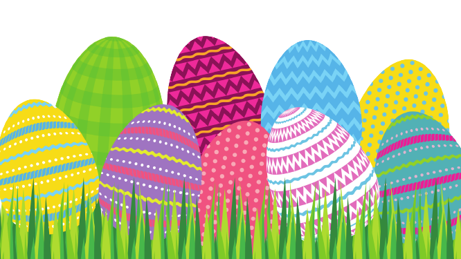 Easter Eggs PNG Image in Transparent 