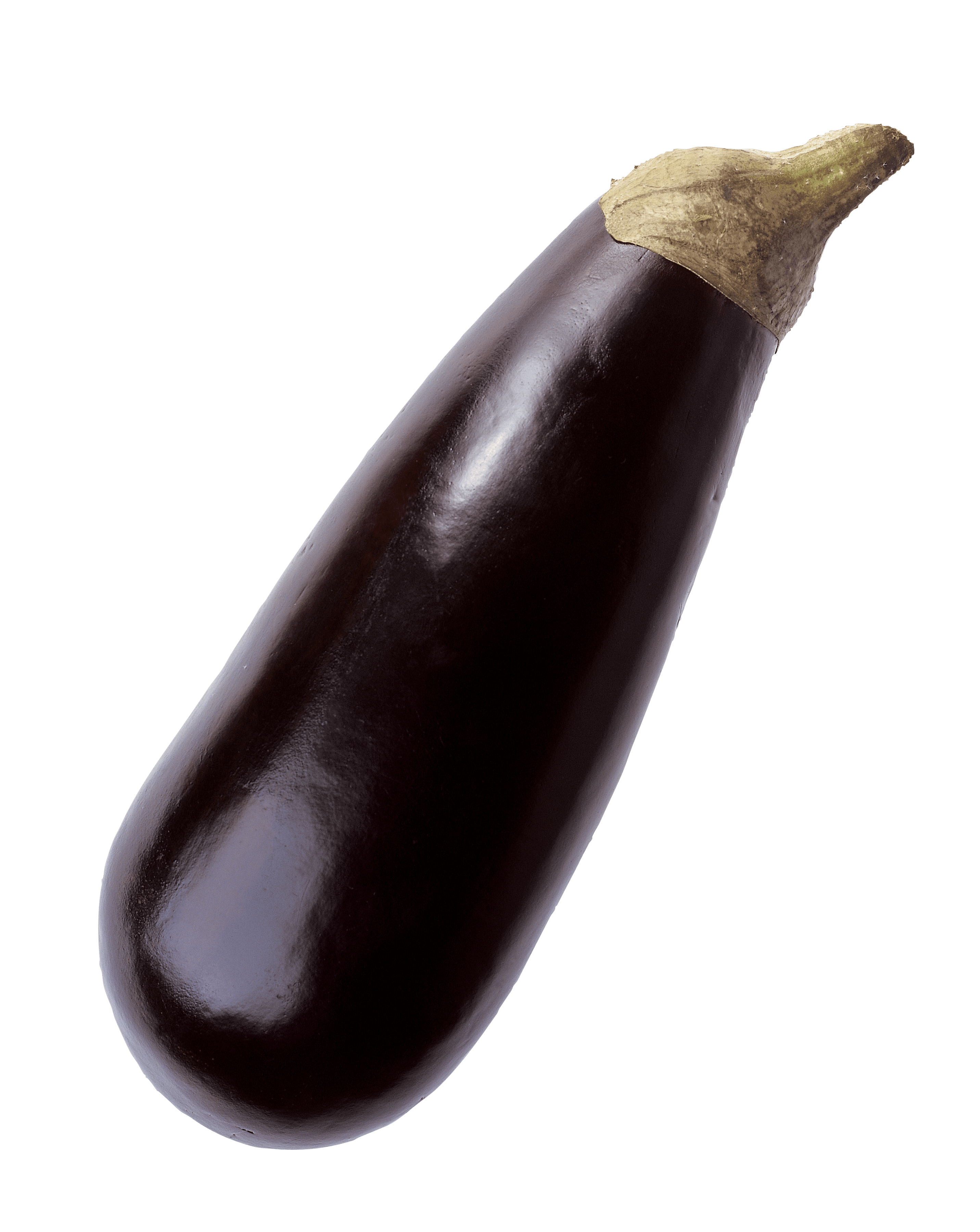 Single Eggplant PNG Image in Transparent