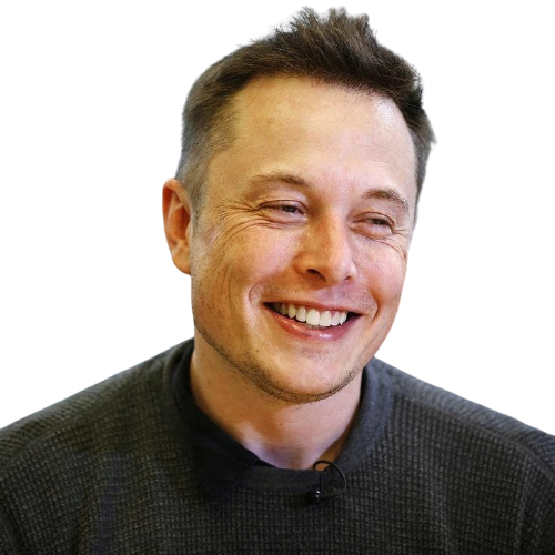 Elon Musk is smiling pngteam.com