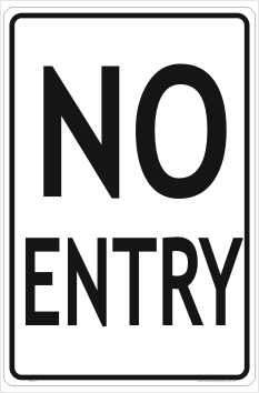 Entry Sign PNG HQ Image - Entry Sign Png