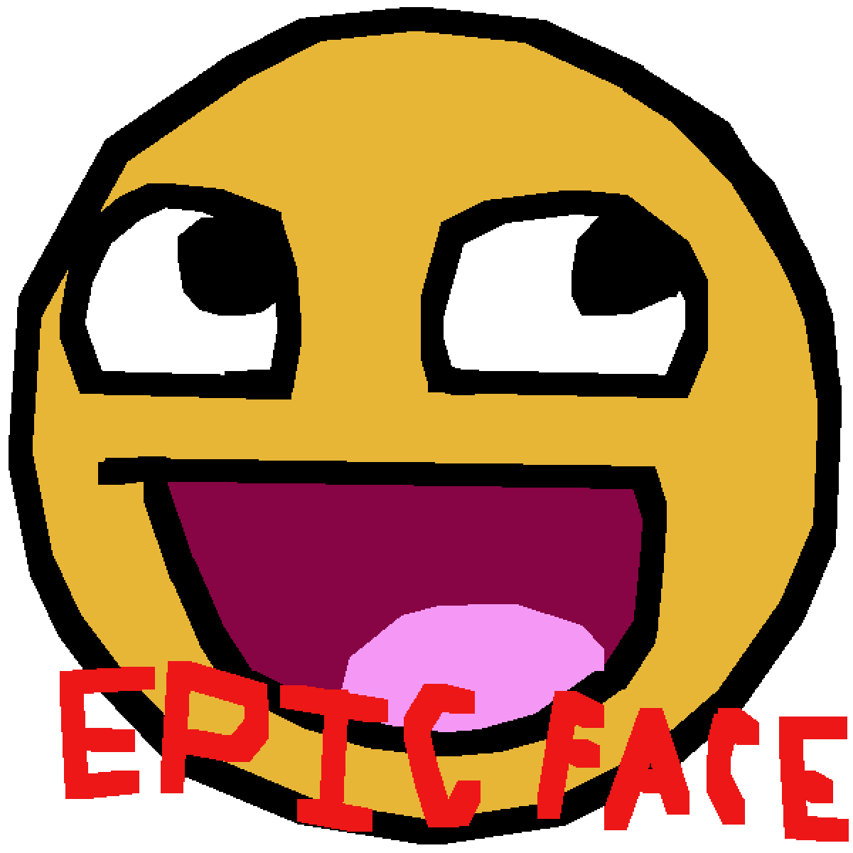 Epic Face PNG File pngteam.com