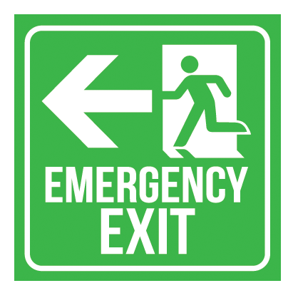 Emergency Exit PNG File - Exit Png