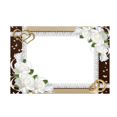 Fancy Wedding Frame PNG HD  pngteam.com