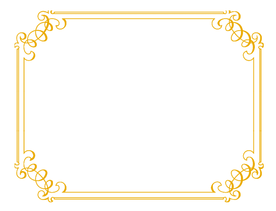 Fancy Wedding Border PNG in Transparent pngteam.com