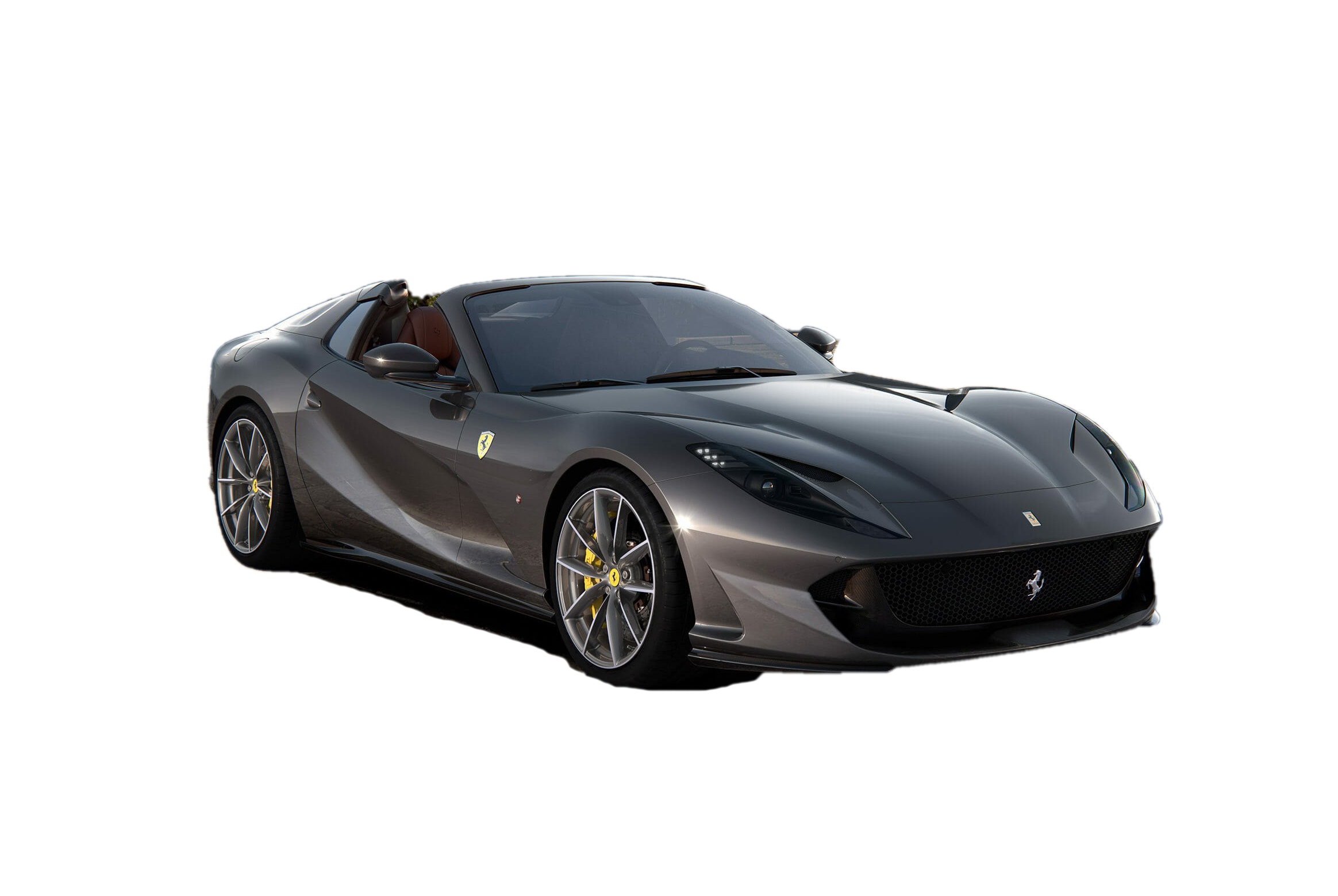 Black Ferrari Car PNG HD - Ferrari Png