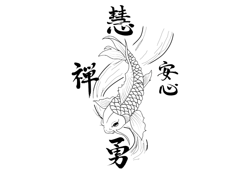 Fish Tattoos PNG Images pngteam.com