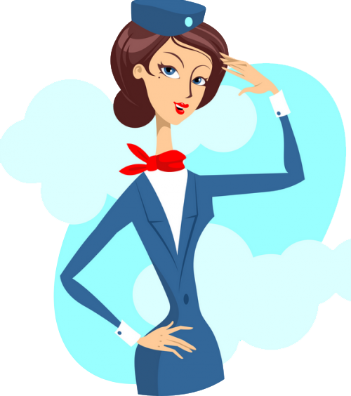 Flight Attendant PNG in Transparent pngteam.com