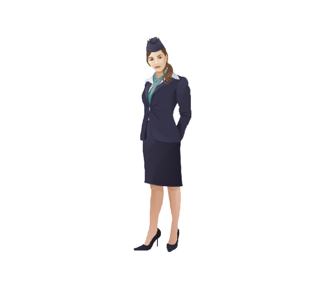 Flight Attendant PNG HD Images pngteam.com