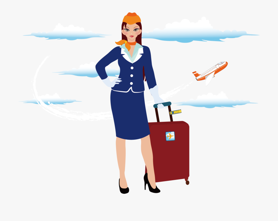 Flight Attendant PNG HD File pngteam.com