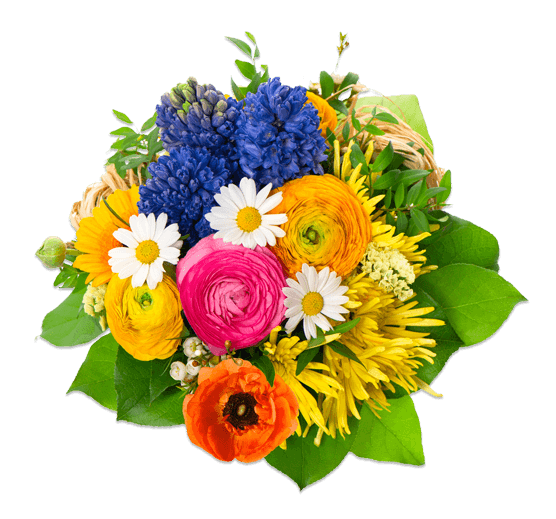 Flower Bouquet Round PNG HD pngteam.com