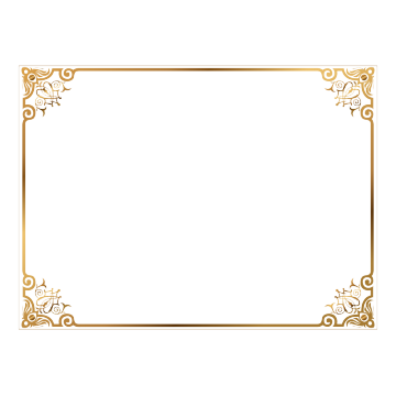 Gold Frame PNG In Transparent pngteam.com