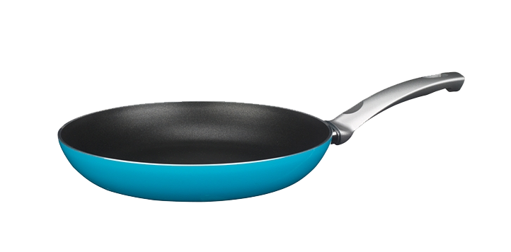 Blue Frying Pan PNG in Transparent