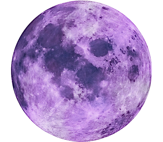 Purple Full Moon PNG pngteam.com
