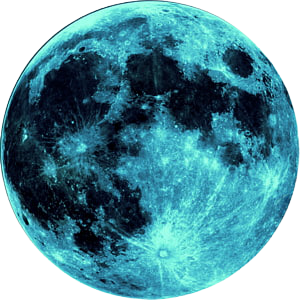 Blue Moon PNG