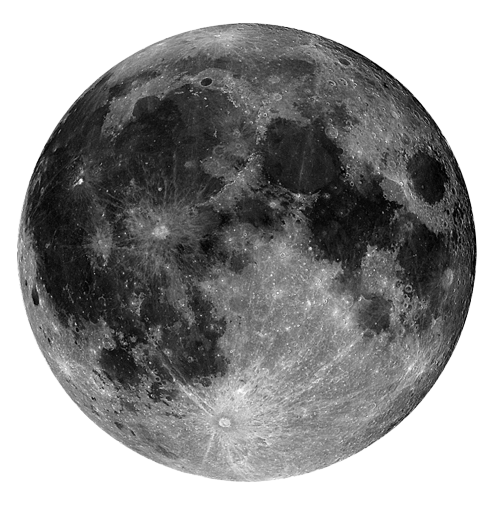 Full Moon PNG in Transparent