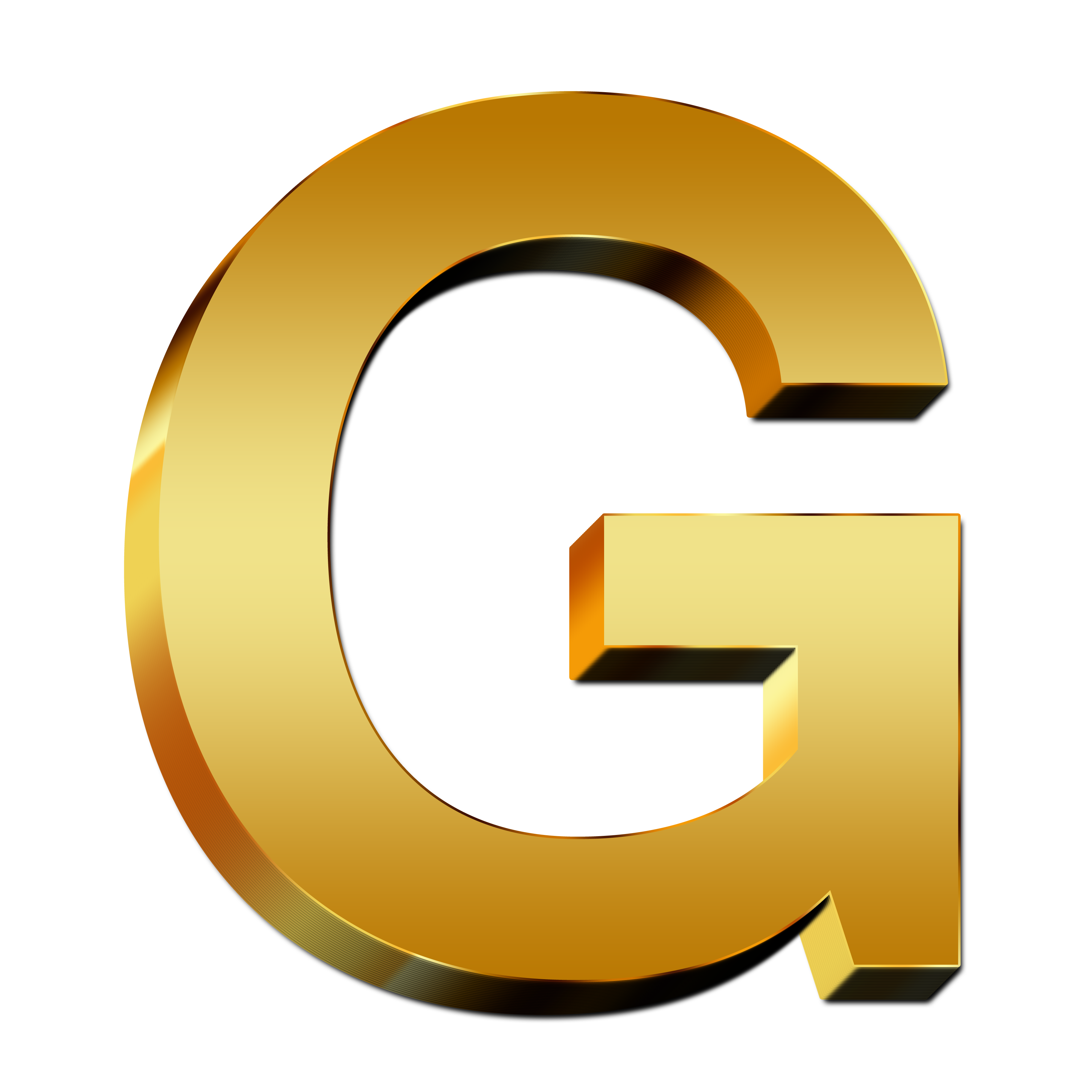 G Letter PNG Transparent