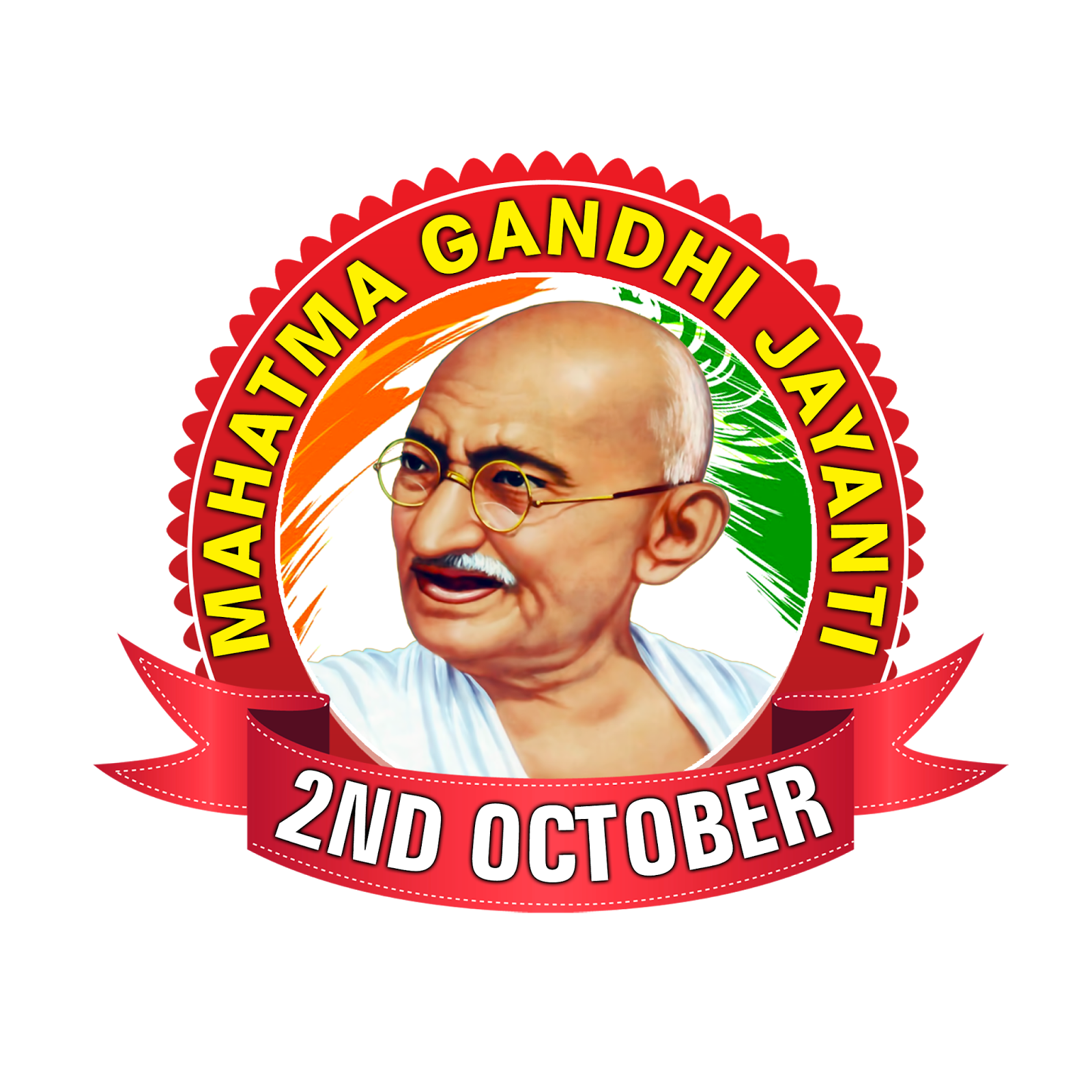 Gandhi Jayanti PNG Images pngteam.com