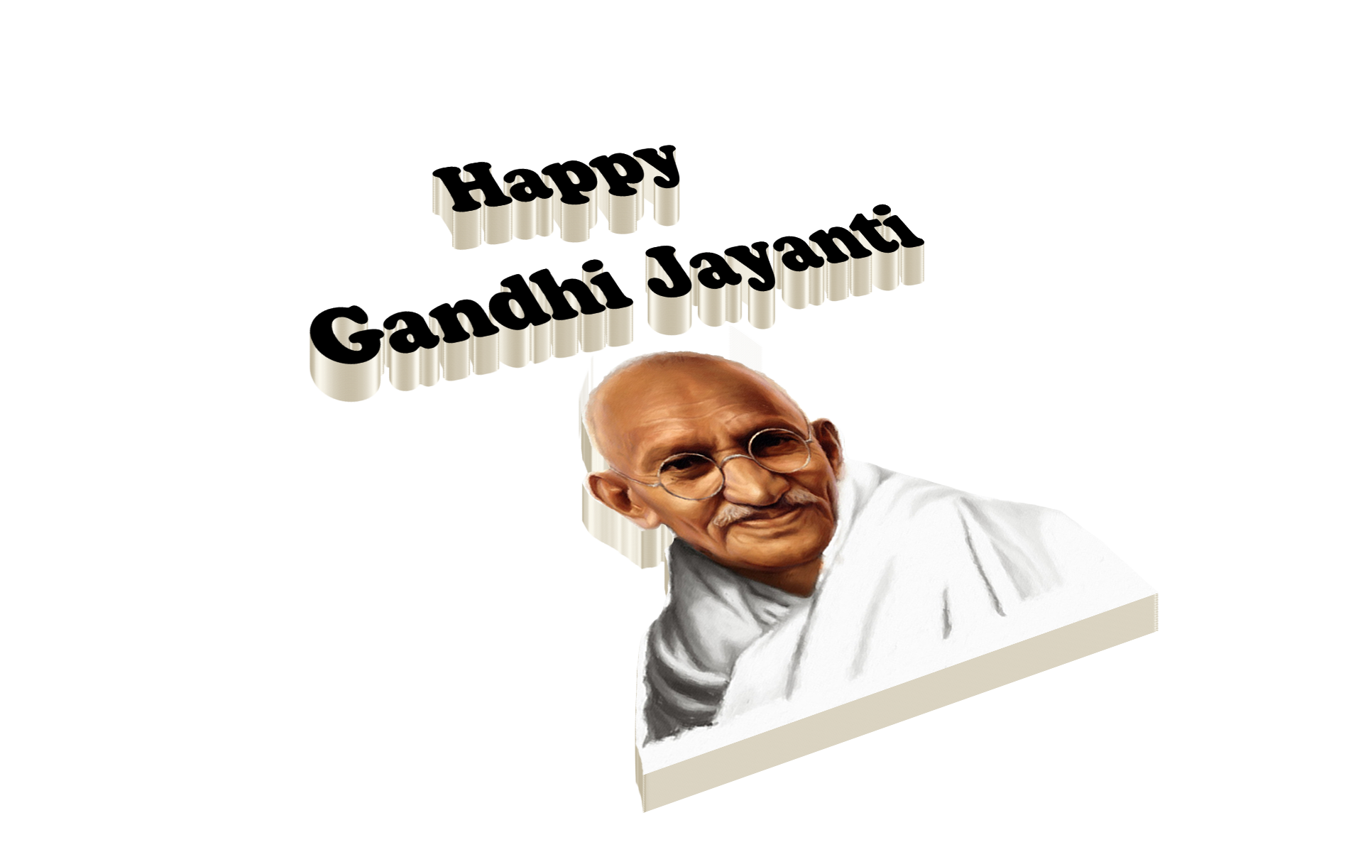 Gandhi Jayanti PNG Transparent pngteam.com