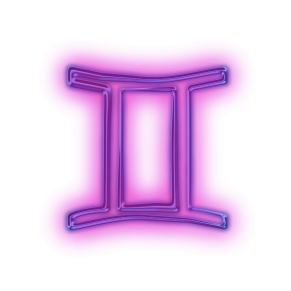 Gemini Logo Purple PNG Transparent