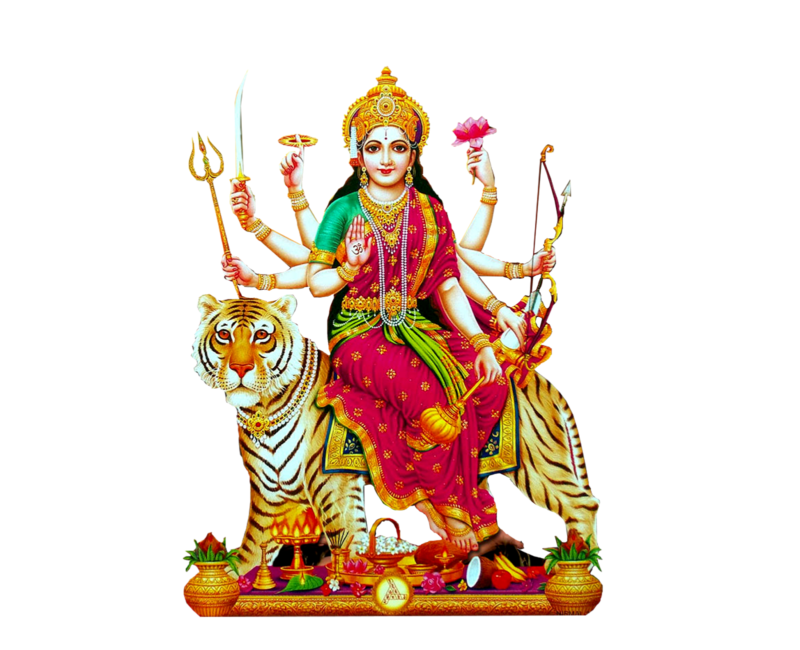 Goddess Durga Maa PNG HQ