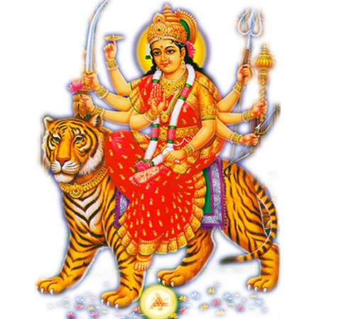 Goddess Durga Maa PNG Picture