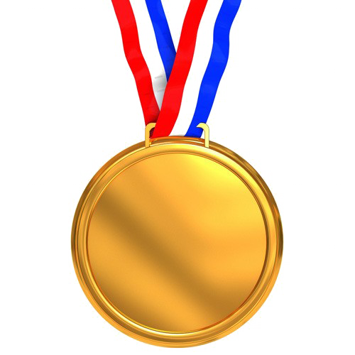 Gold Medal PNG Photo