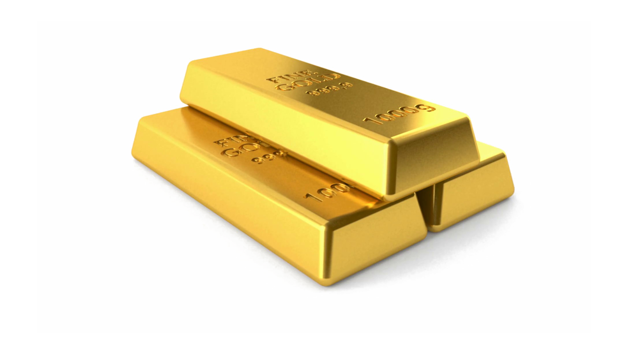 Gold Bars PNG Image with Transparent Background