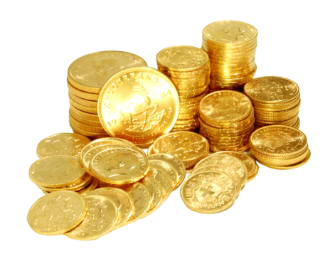 Gold Coins Transparent PNG Picture pngteam.com