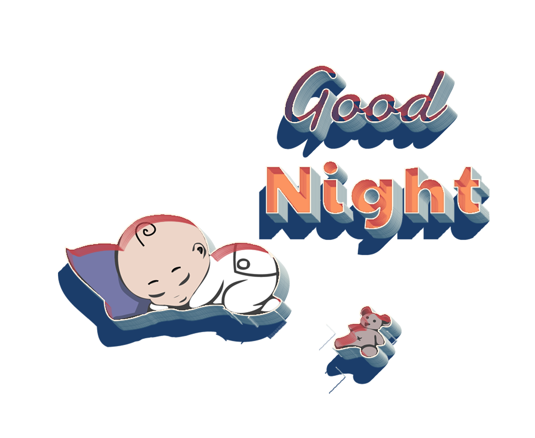 Good Night My Baby Clipart PNG HD Images Transparent pngteam.com