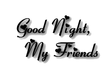 Good Night My Friends PNG HQ Image Transparent pngteam.com