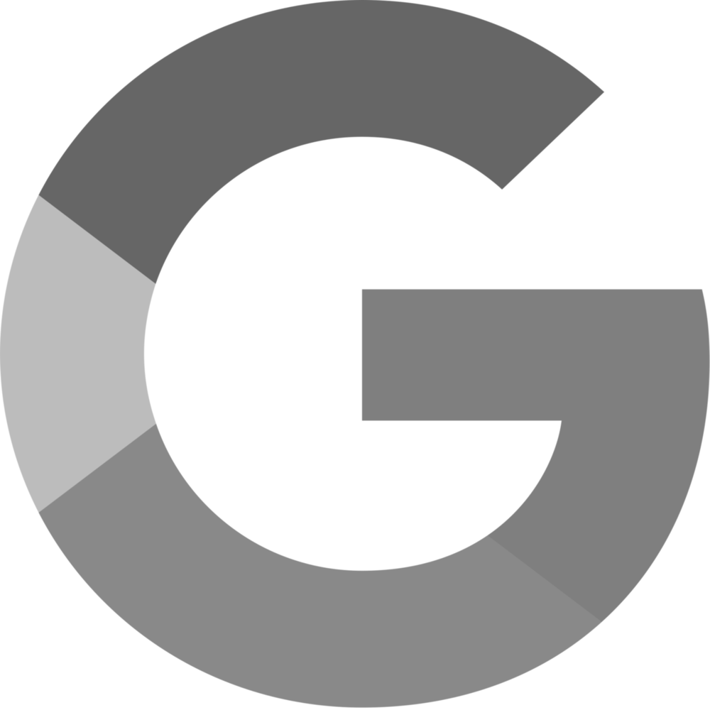 Google Logo G Letter Grayed PNG Transparent pngteam.com